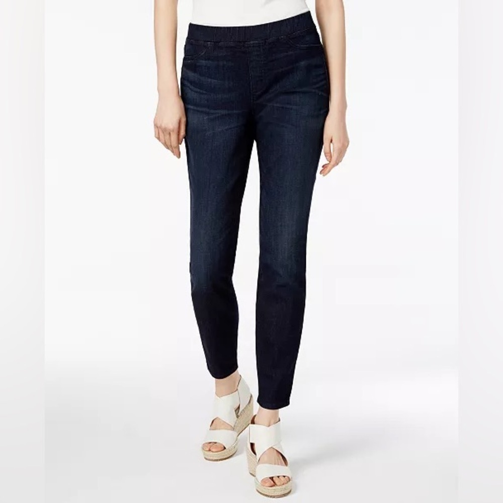 Eileen Fisher Plus Size Organic Cotton-Blend Pull-On Jeggings Size 2X